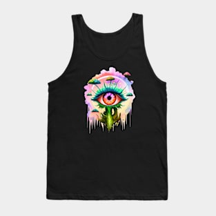 Psychedelic Shrooom design Tank Top